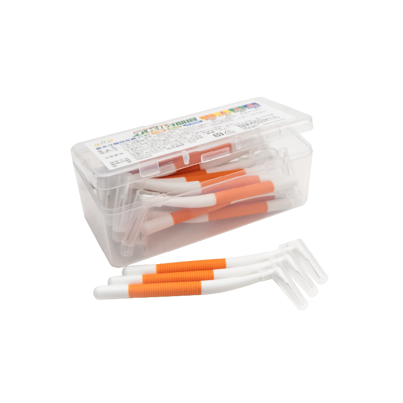 【T.KI】牙間刷25支入S-橘