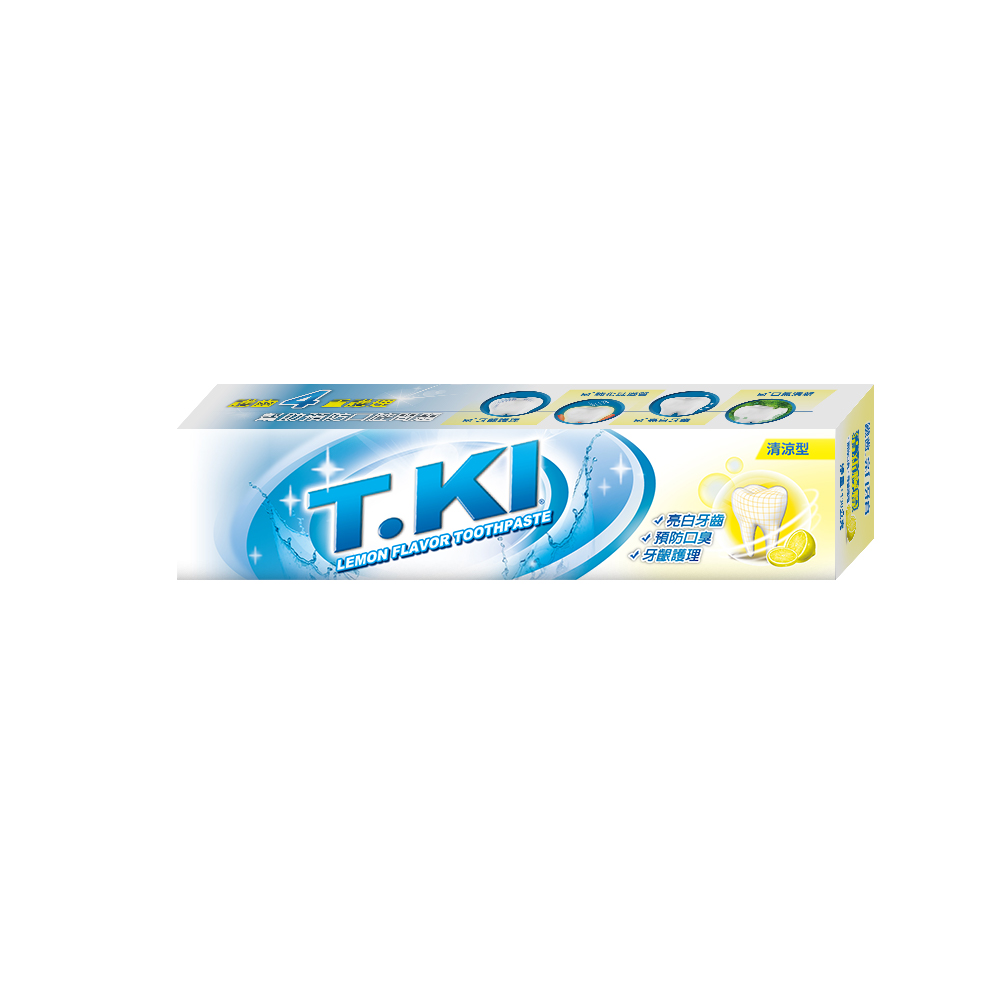 【T.KI】亮白牙膏130g(新包裝)單支
