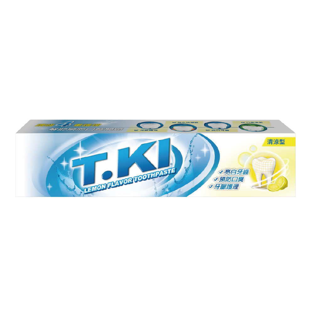 【T.KI】亮白牙膏130g(新包裝)