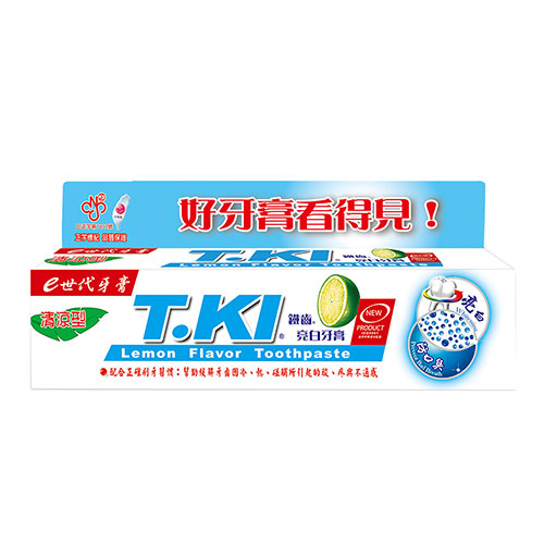 【T.KI】亮白牙膏130g