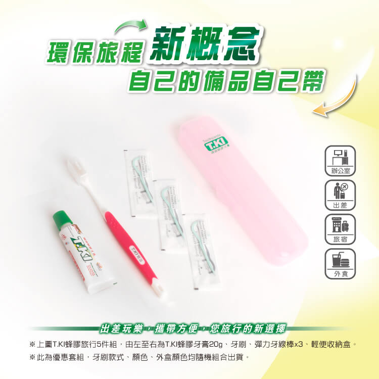 【T.KI】蜂膠旅行5件組