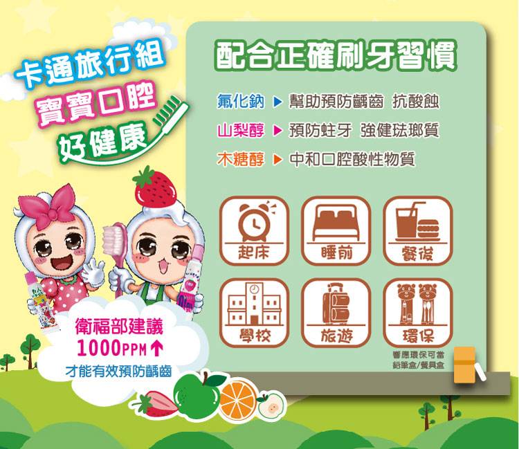 【白人】兒童卡通組