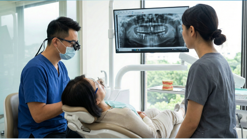 植牙後清潔護理的重要性